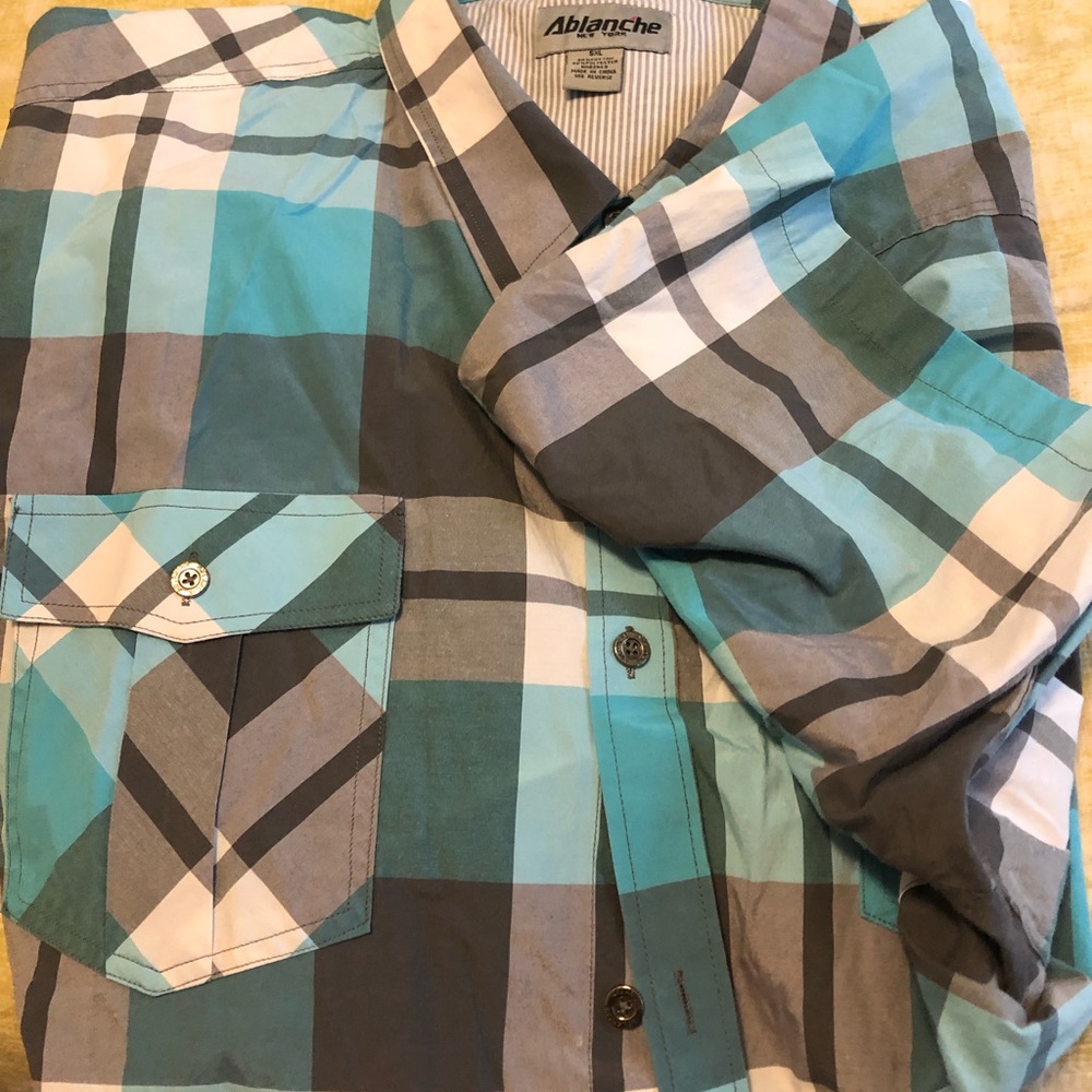 2 Shirts!!!! Men’s 5XL Enyce & Ablanche 2 shirts!!!!!